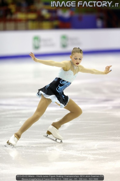 2013-03-02 Milano - World Junior Figure Skating Championships 3914 Jenni Saarinen FIN.jpg
